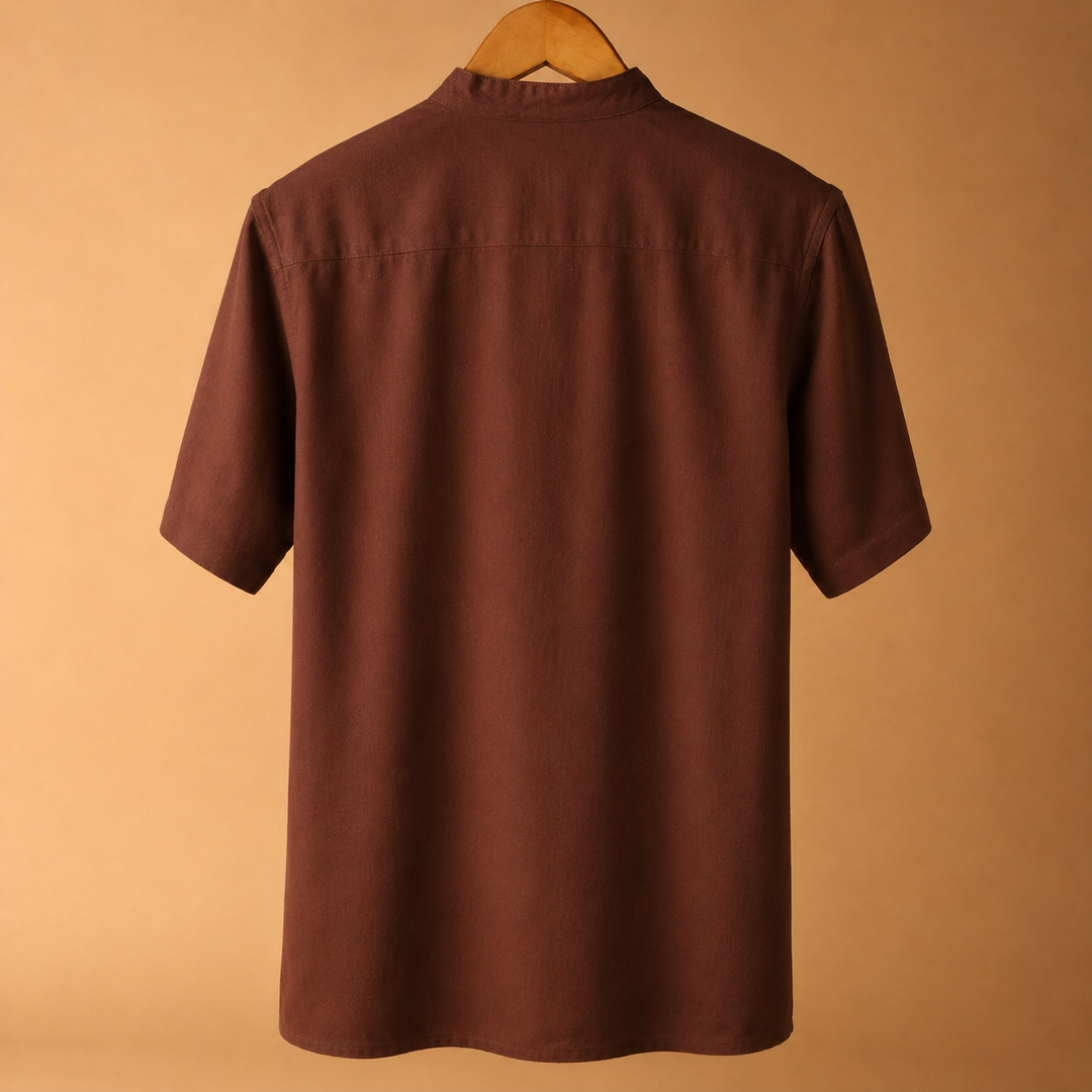 Kasturi* Cotton Linen Kurta Shirt 
