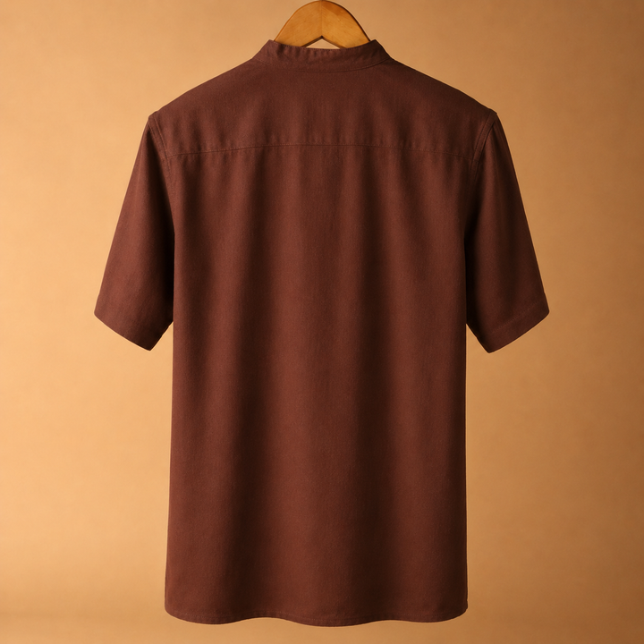 Kasturi* Cotton Linen Kurta Shirt 