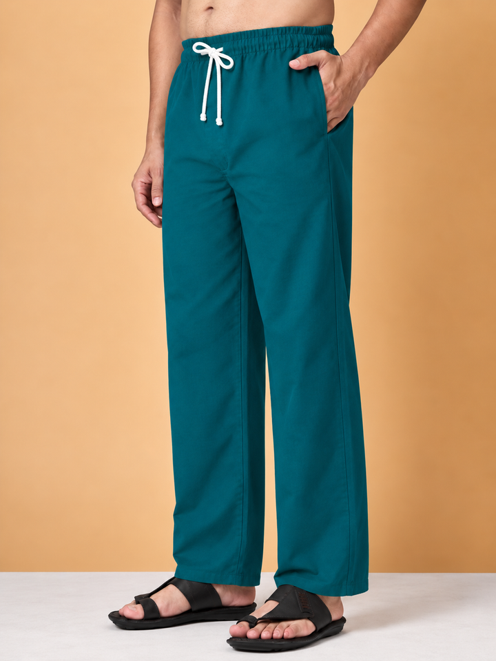 Ocean Loom* Cotton Linen Pajama