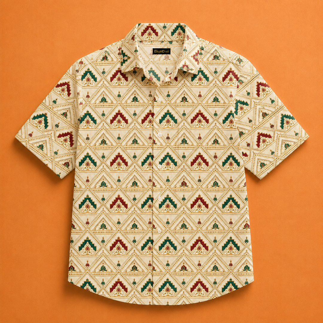 Temple Arch Geometric Shirt