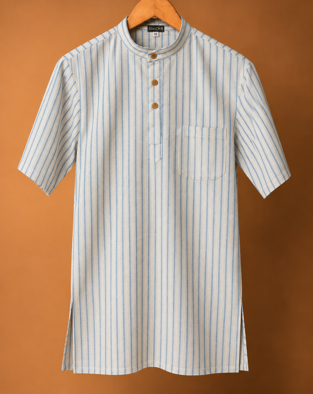 Classic Blue* Stripe Kurta Shirt 