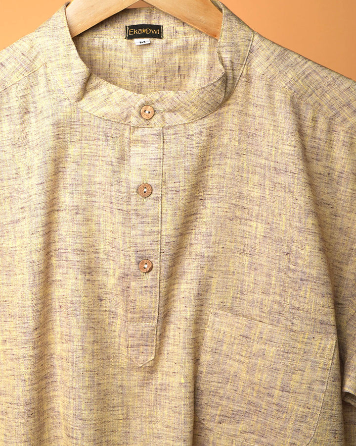Dhusar Kurta Shirt 