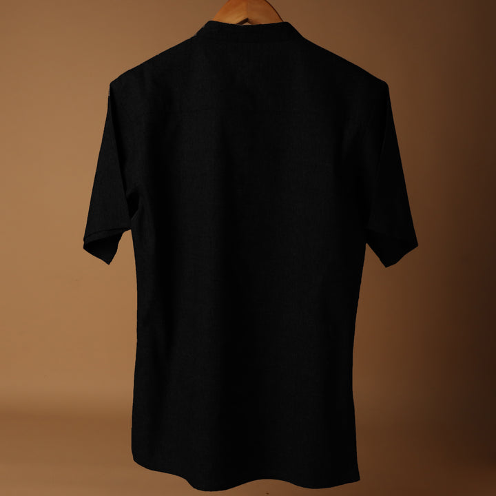 Kaivan* Cotton Linen Kurta Shirt 