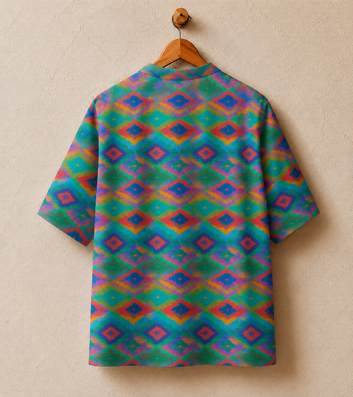 Color Ritual - Printed Kurta Shirt 