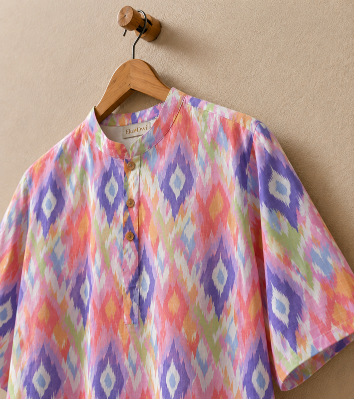Rangrez - Printed Kurta Shirt 