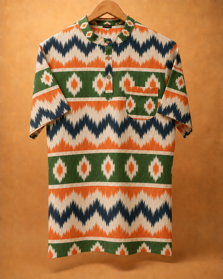 Rangrez- Printed Kurta Shirt 