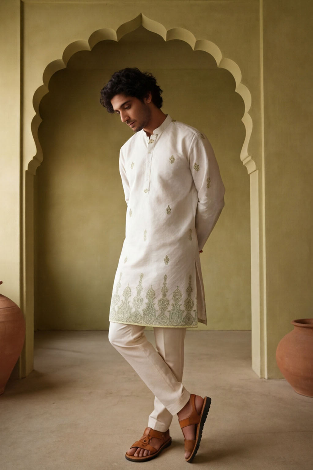 Jashn Embroidered Kurta 