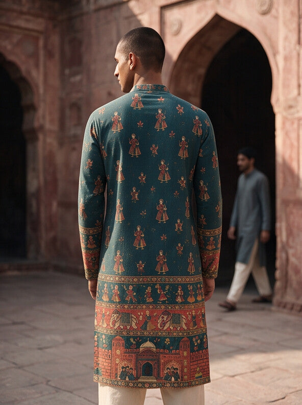 Lokraag* Printed Kurta Set 