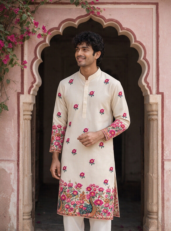 Madhuban* Printed Kurta Set 