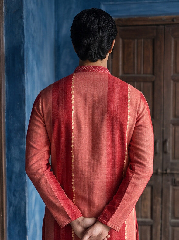 Surkh* Printed Kurta Set 