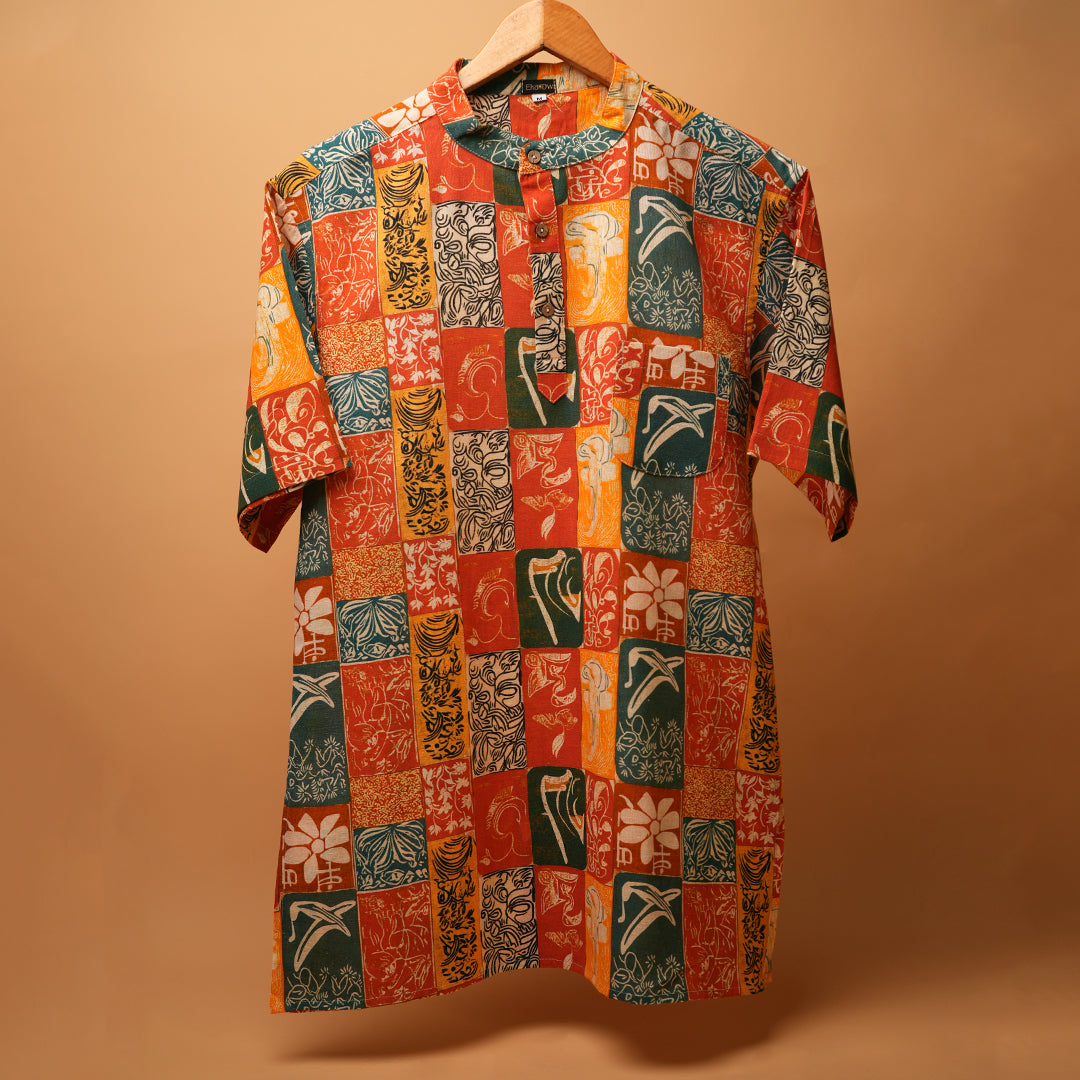 MATRIKA - Printed Kurta Shirt 