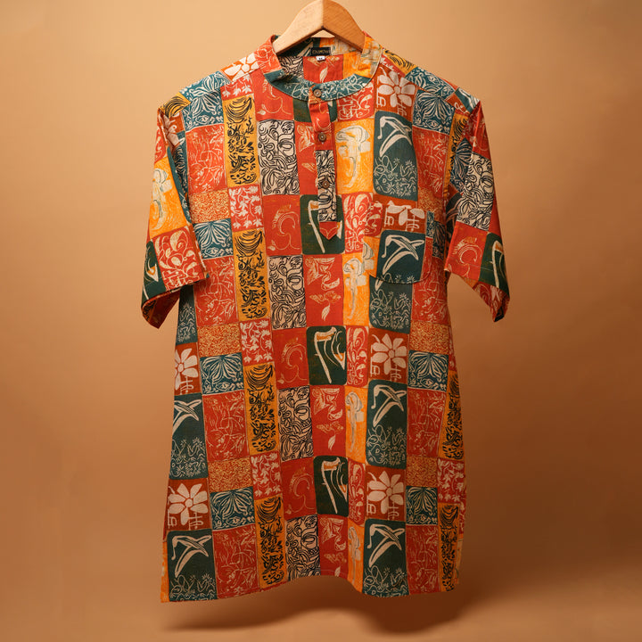 MATRIKA - Printed Kurta Shirt 