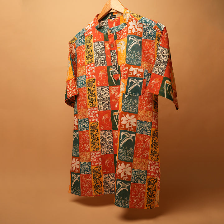 MATRIKA - Printed Kurta Shirt 