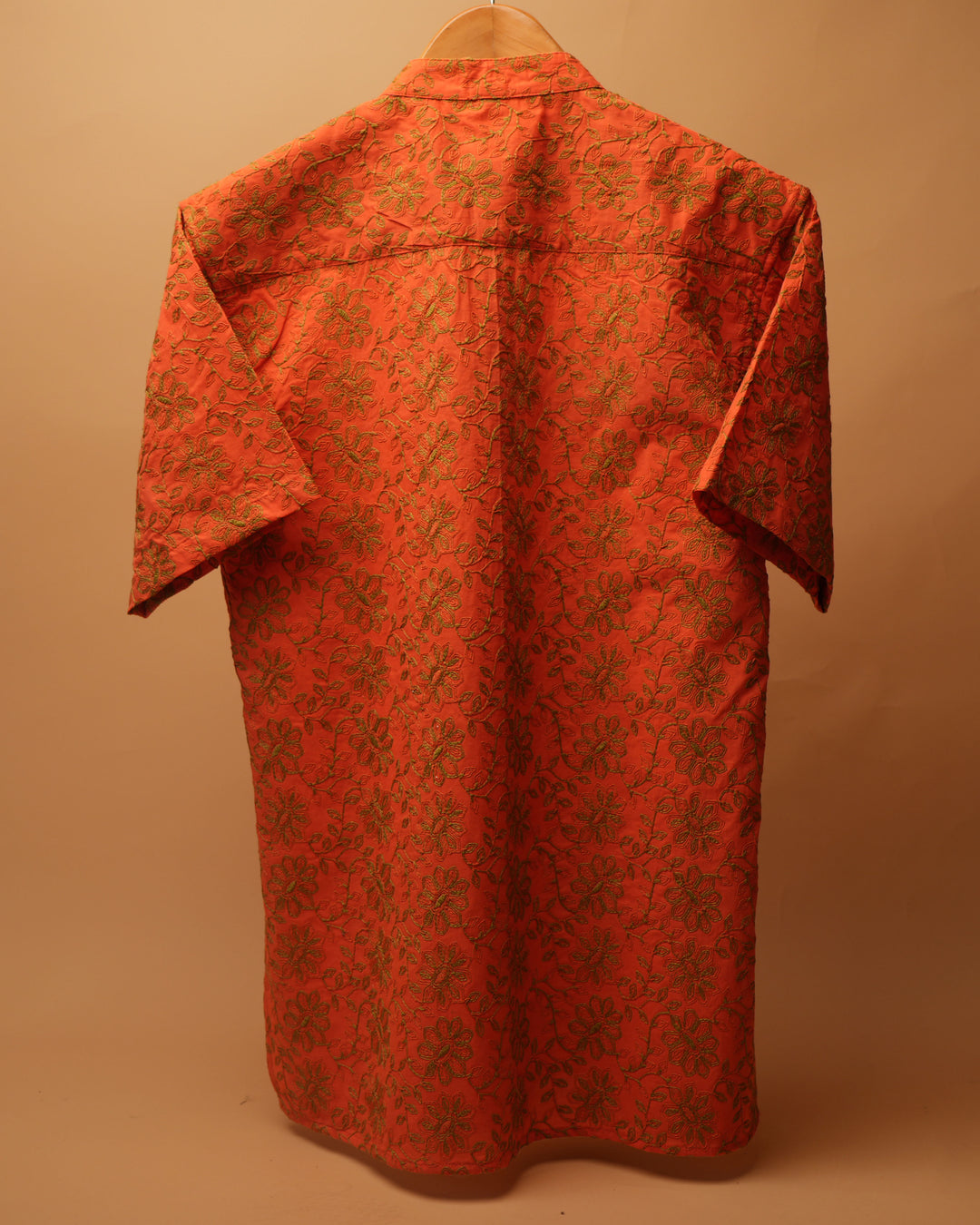 Floral Ember Kurta Shirt 