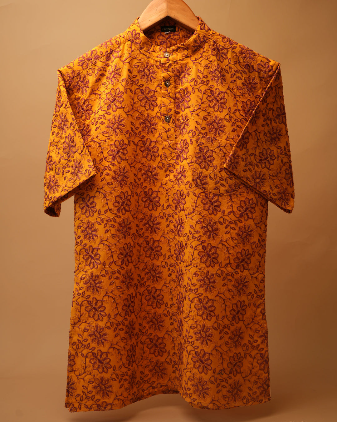 Floral Roots Kurta Shirt 