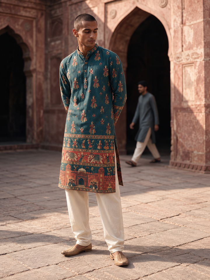 Lokraag* Printed Kurta Set 
