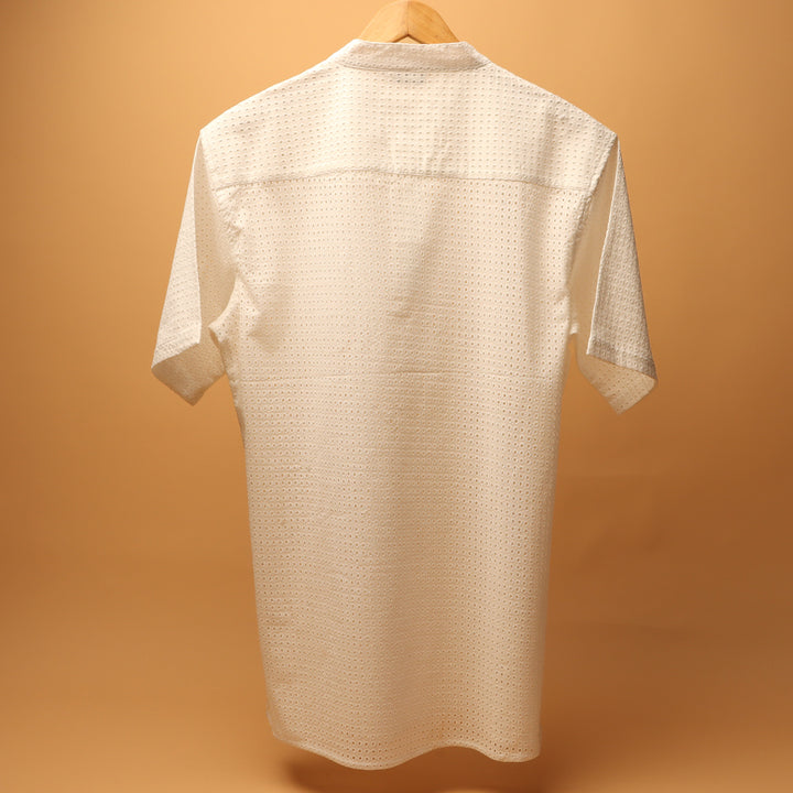 श्वेत Kurta Shirt 