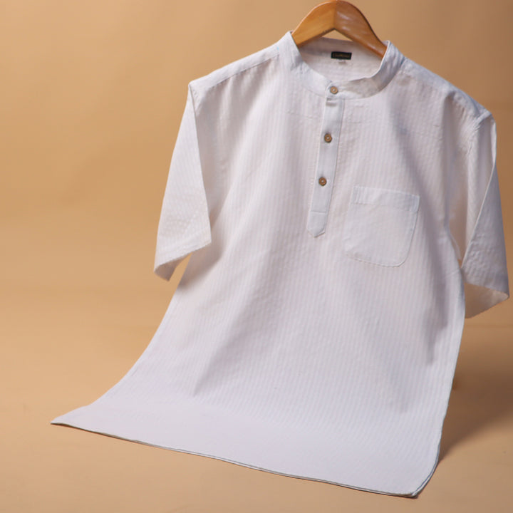 Shvet - Striped Kurta Shirt #89