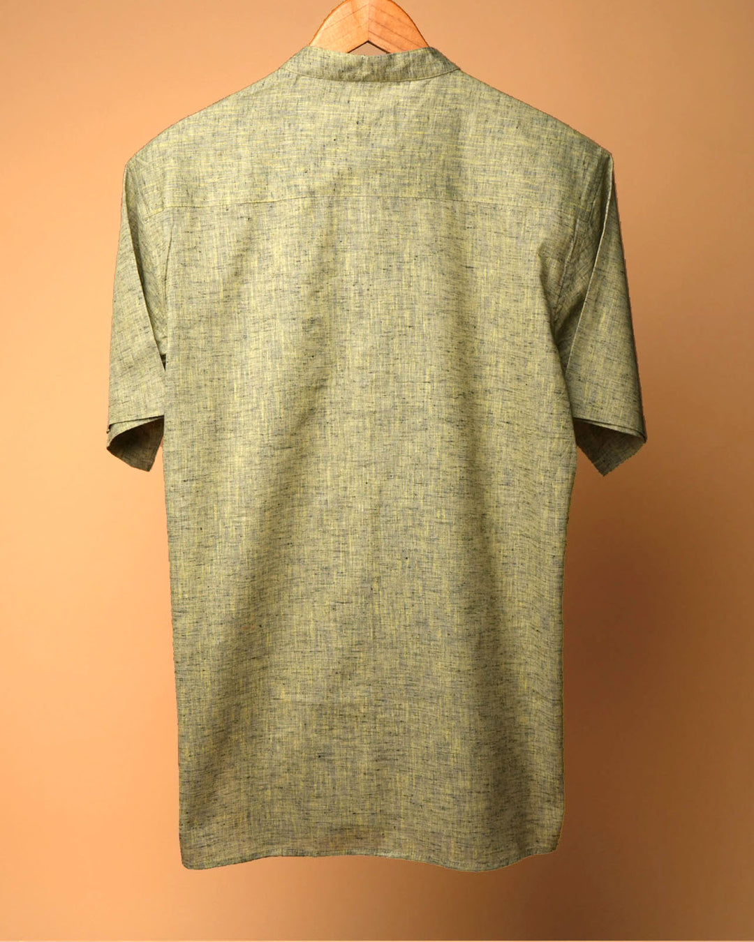 Olive Loom Kurta Shirt 