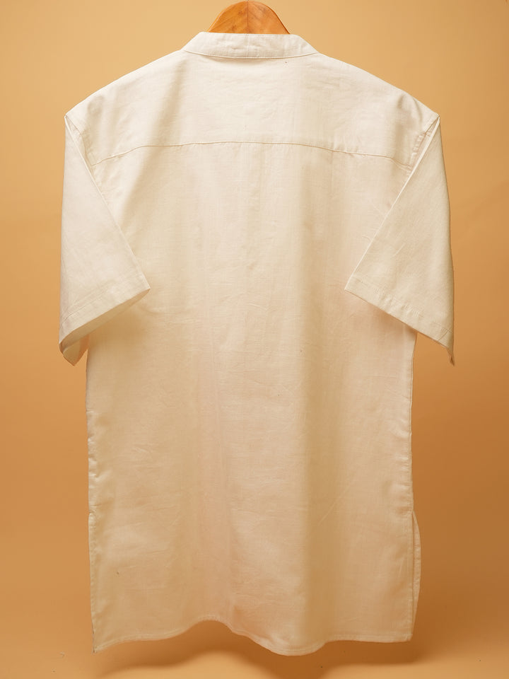 Shwet Sutra * PRANA Embroidered SERIES KURTA SHIRT 