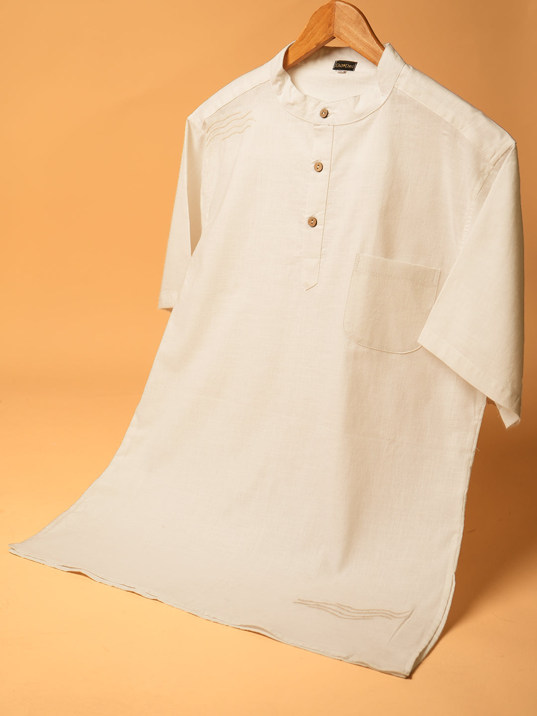Shwet Sutra * PRANA Embroidered SERIES KURTA SHIRT 