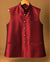 Surkh Jacquard* WAIST-COAT #35