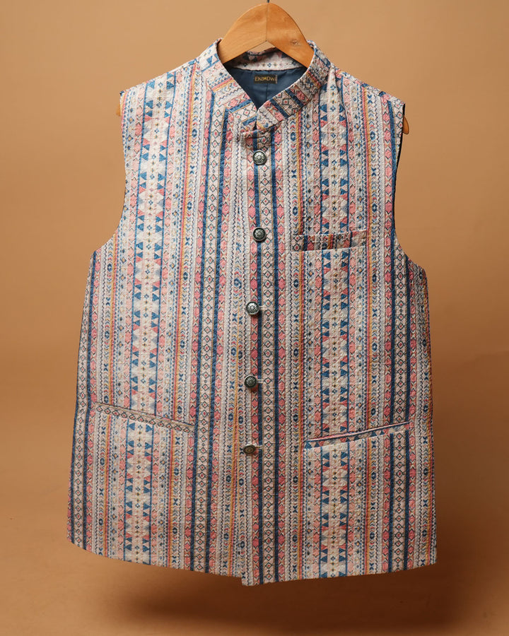 Sutra Jacquard* WAIST-COAT 