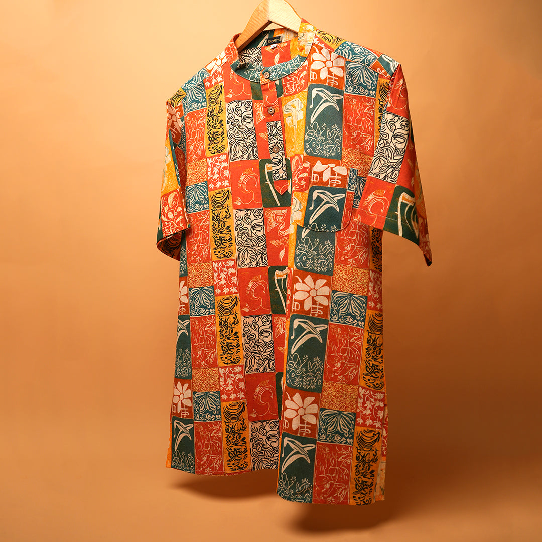 MATRIKA - Printed Kurta Shirt 