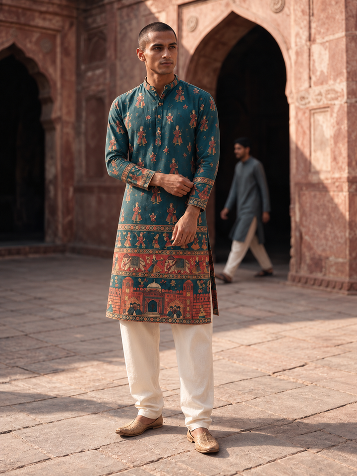 Lokraag* Printed Kurta Set 