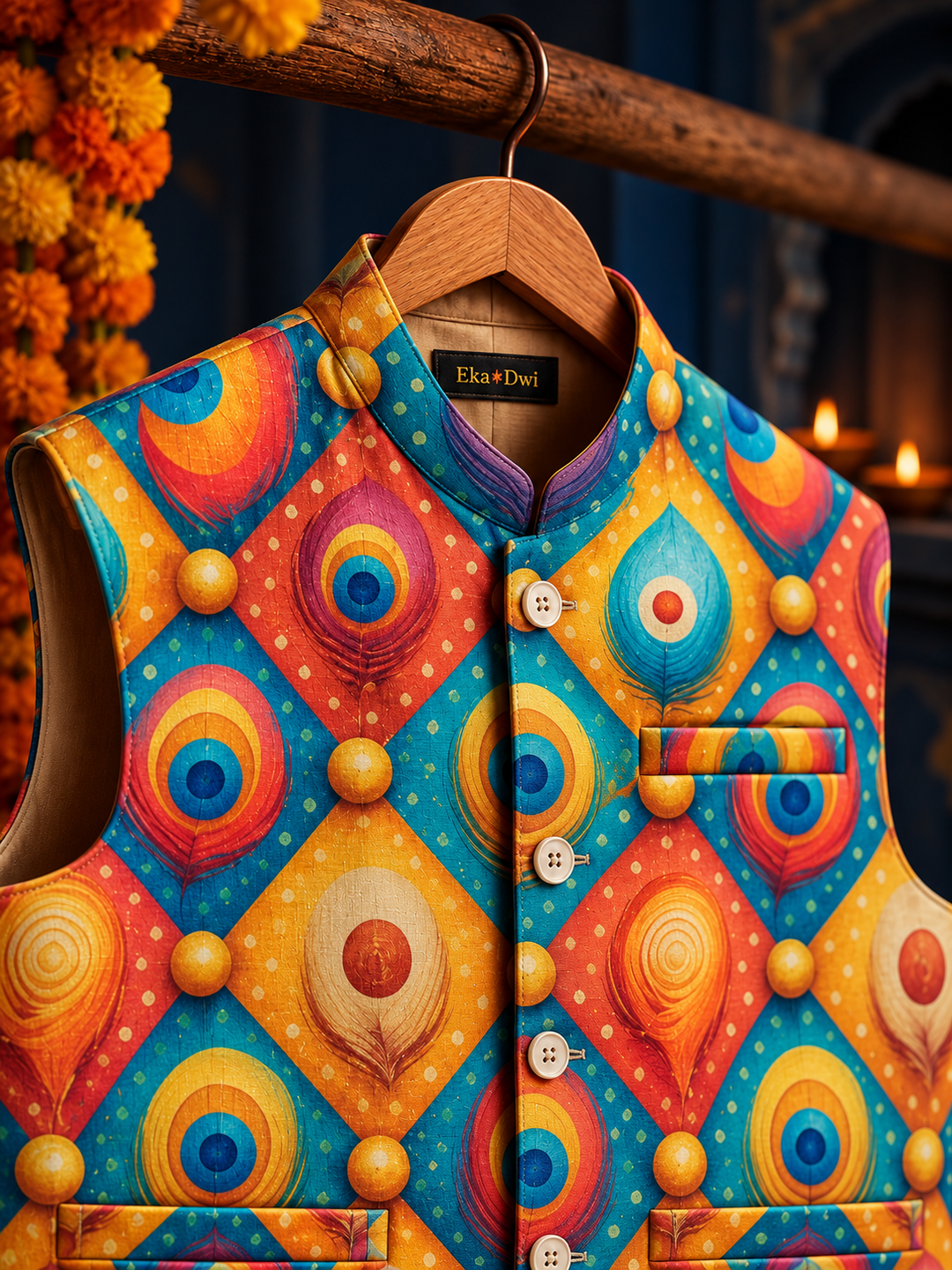 Mor Pankh* WAIST-COAT 