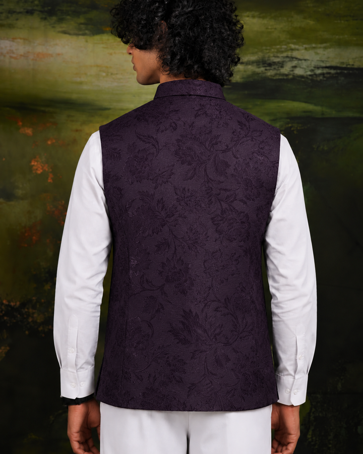 Twilight Garden Jacquard* WAIST-COAT 