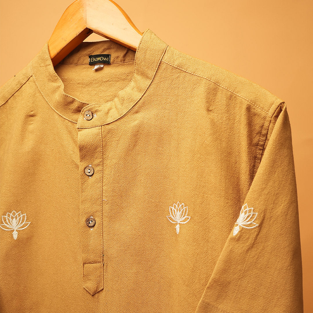SAHEJ * PRANA Embroidered SERIES KURTA SHIRT 