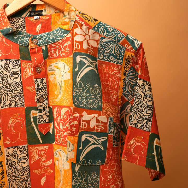 MATRIKA - Printed Kurta Shirt 