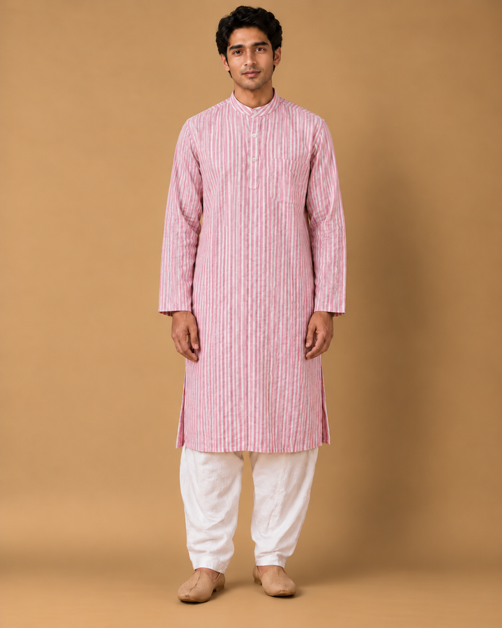 Pink Dusk* Kurta Set 