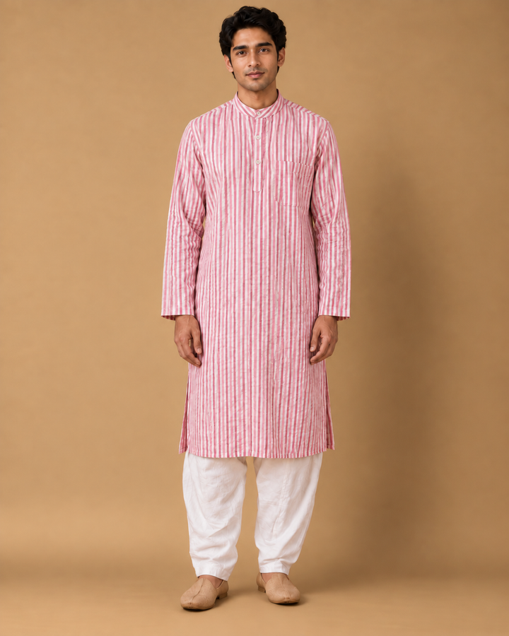 Pink Dusk* Kurta Set 