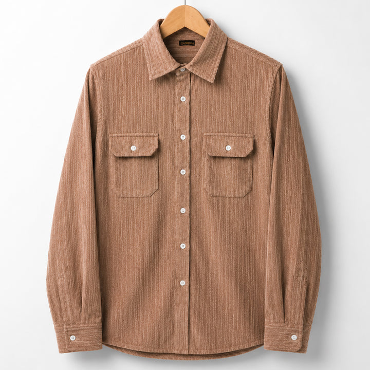 WALNUT CORD * Corduroy Shirt 