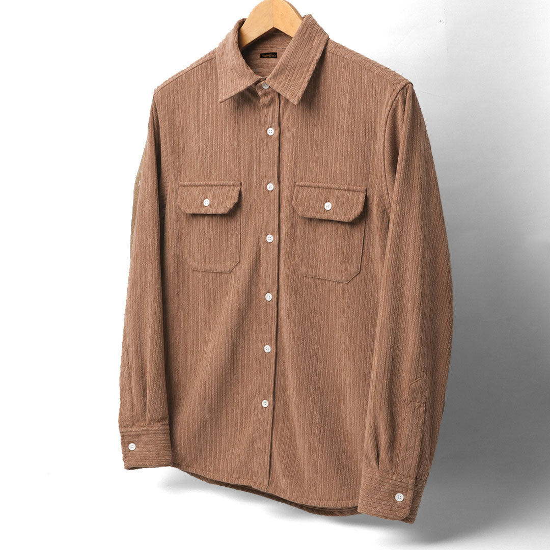 WALNUT CORD * Corduroy Shirt 