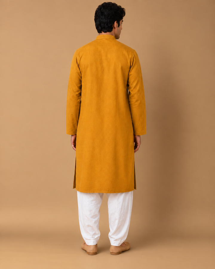 Mustard Gold* Kurta Set 