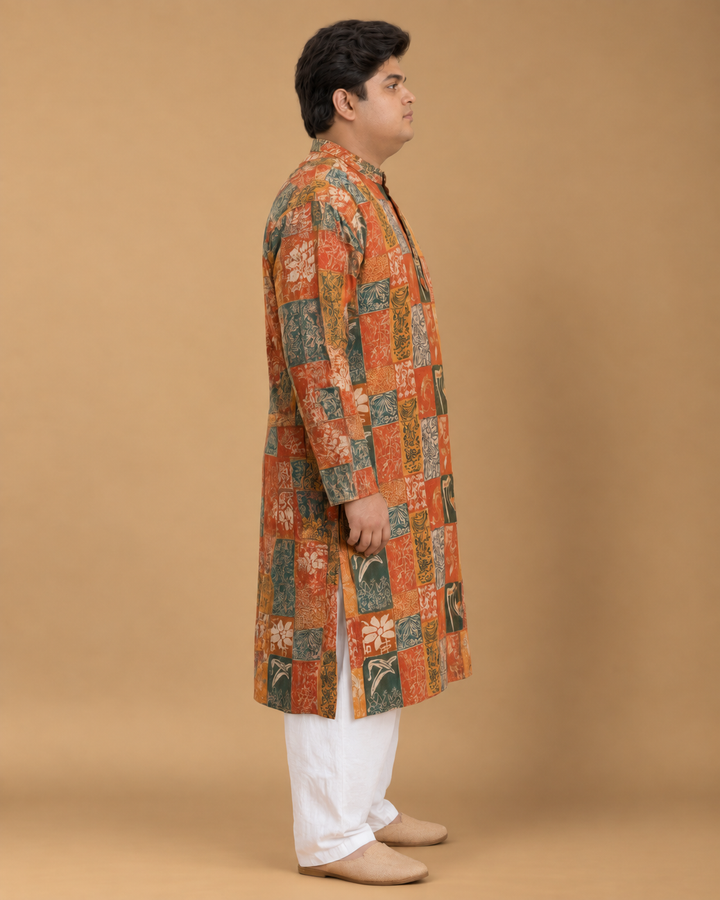 Rang-e-Virasat* Printed Kurta Set 