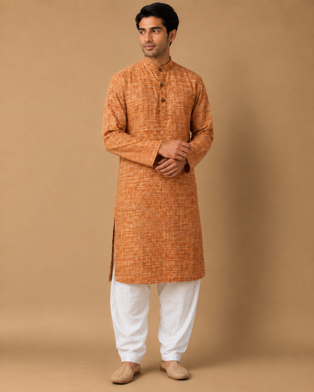 Desert* Weave Kurta Set 