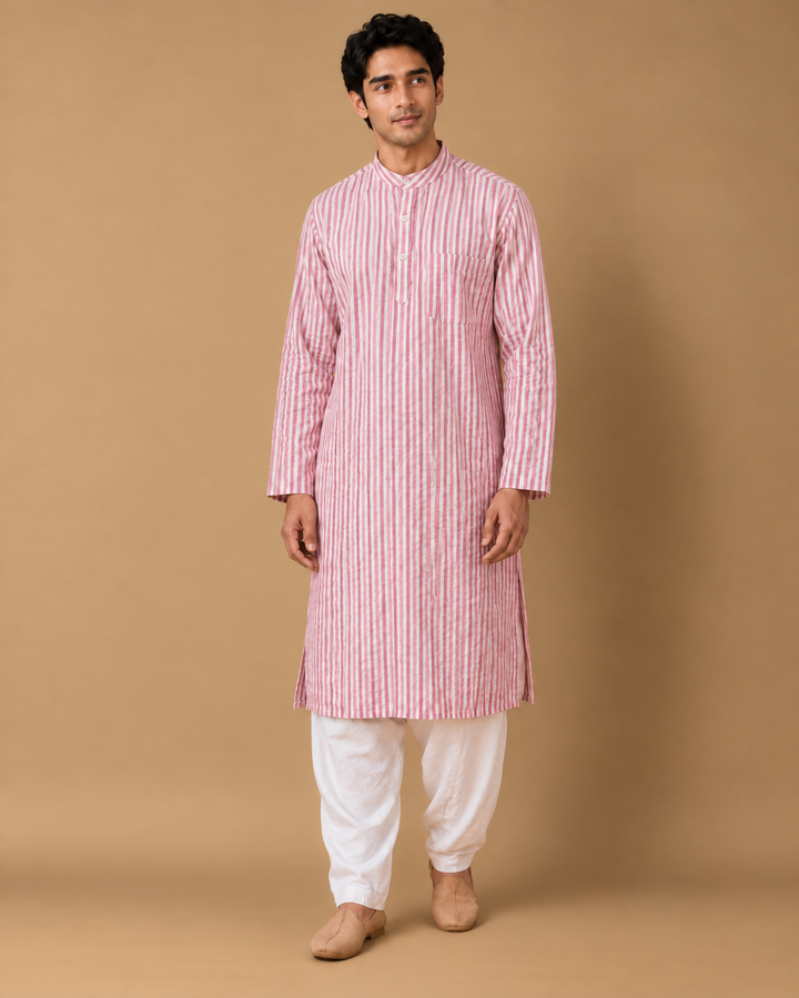 Pink Dusk* Kurta Set 
