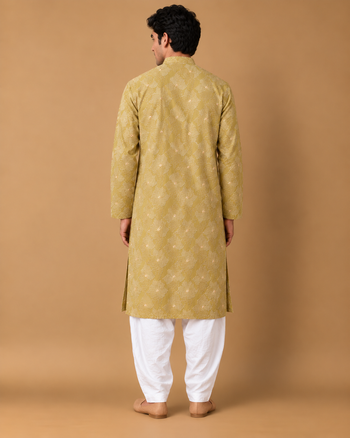 Suvarna* Embroidered Kurta Set 