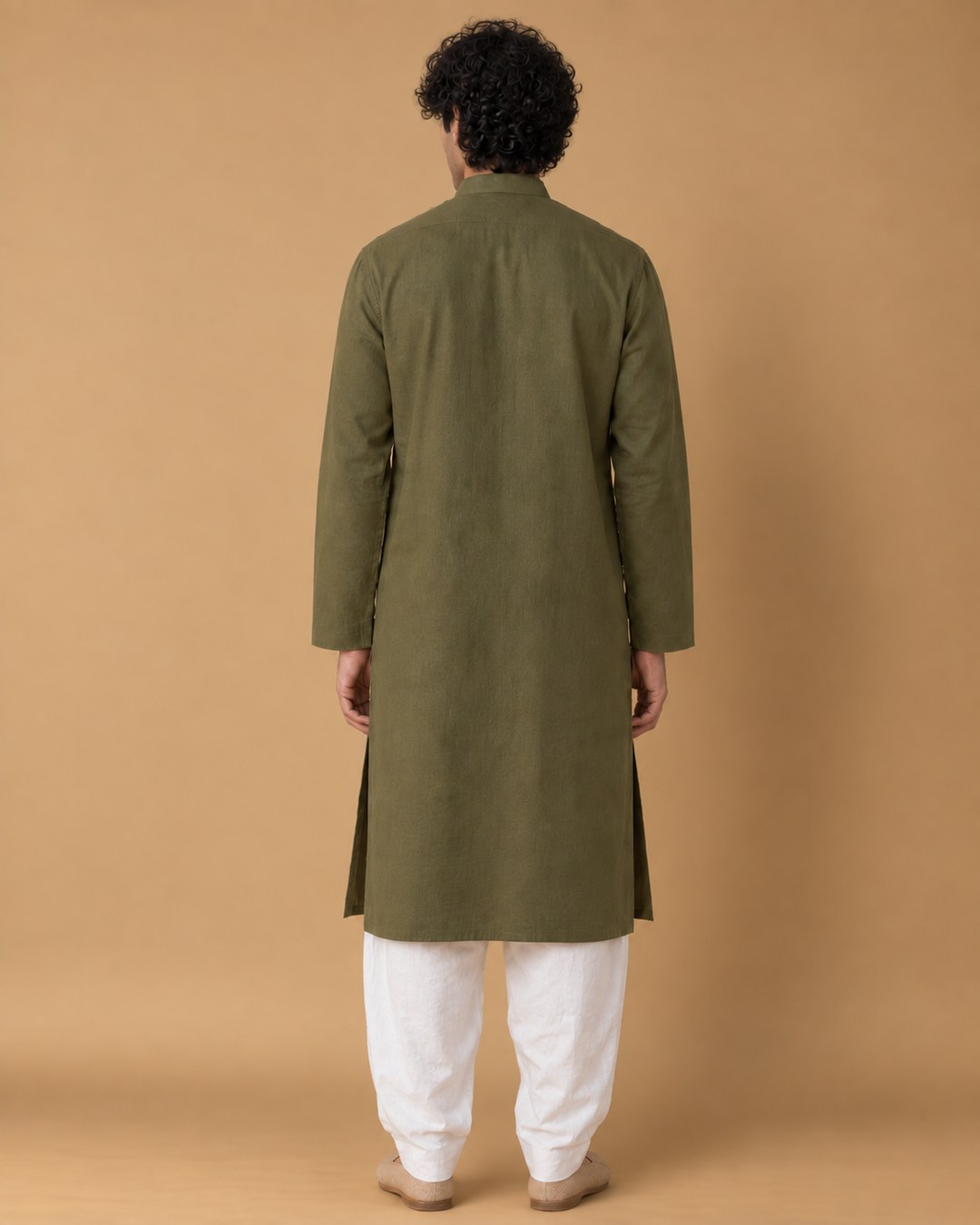 Vanam* Cotton Linen Kurta Set 