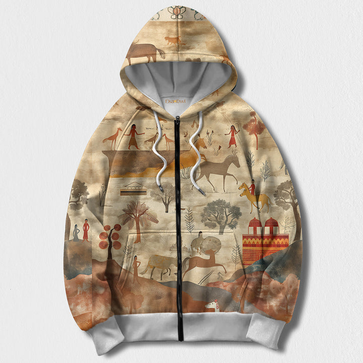 Harappa * Printed Hoodie 