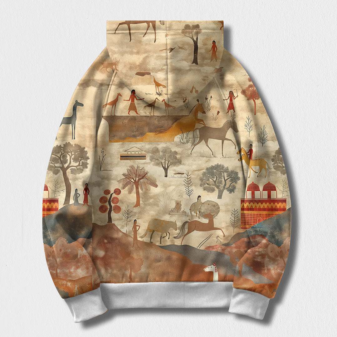 Harappa * Printed Hoodie 