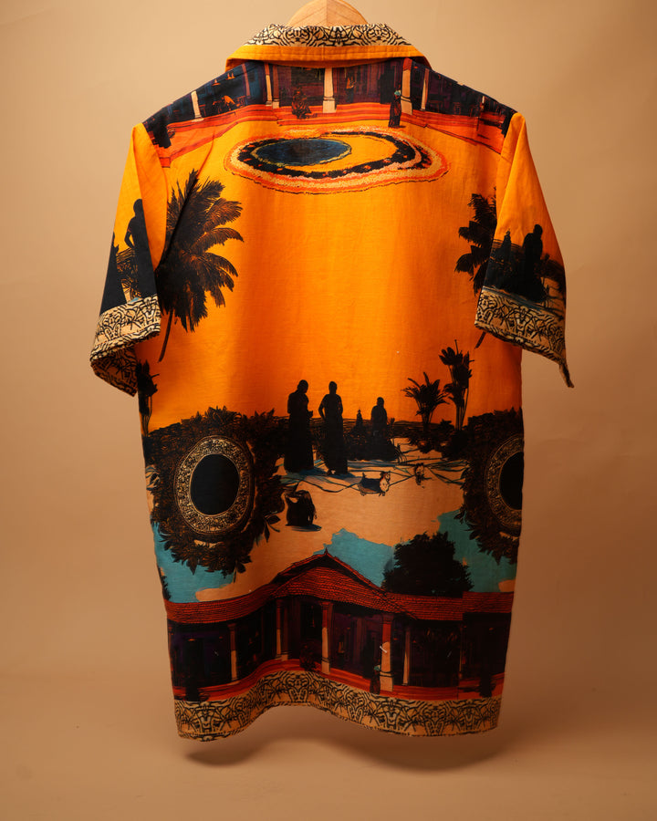 Chitra* Cuban Collar Shirt