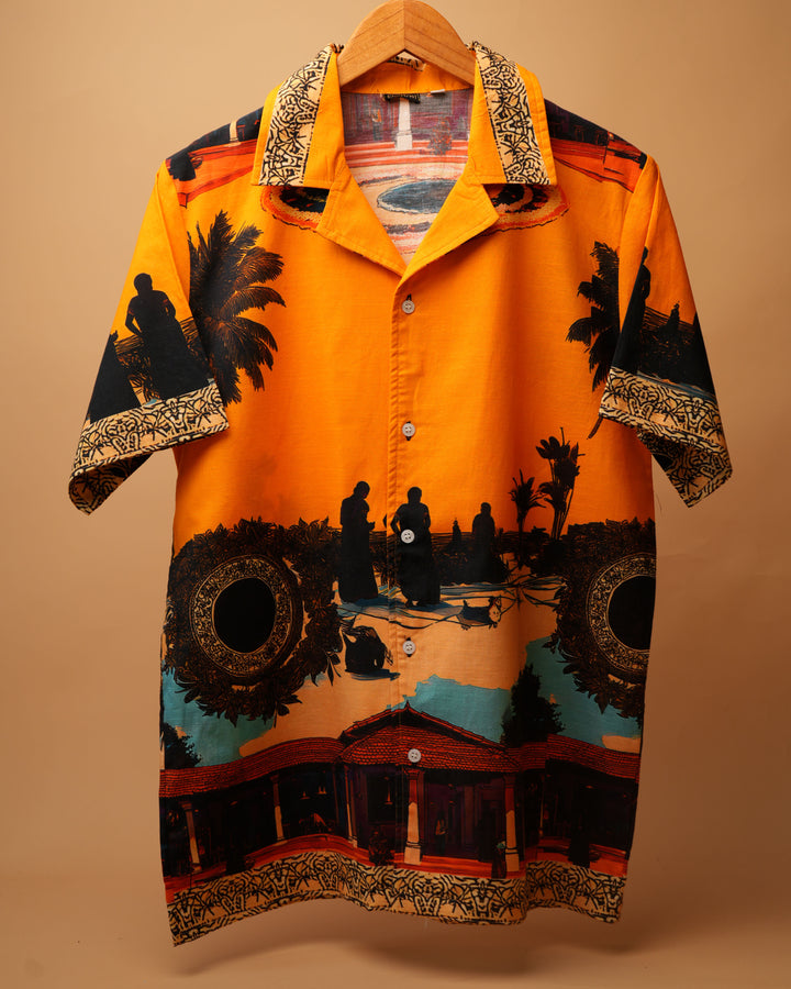 Chitra* Cuban Collar Shirt