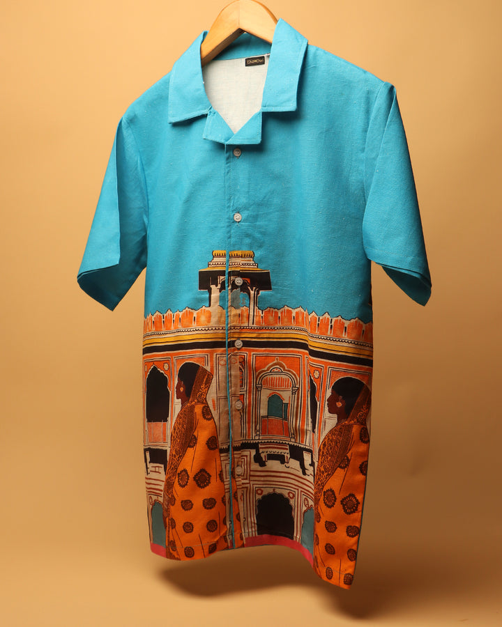 Falak * Cuban Collar Shirt