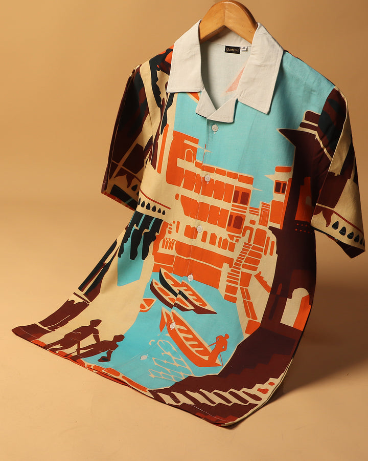 Parvah * Cuban Collar Shirt