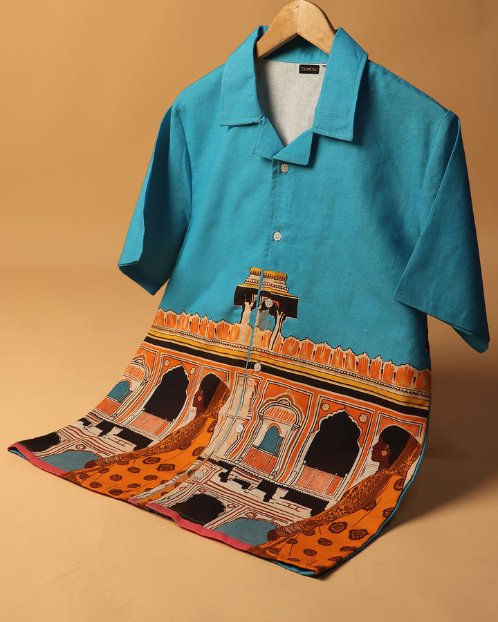 Falak * Cuban Collar Shirt